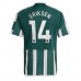 Tanie Strój piłkarski Manchester United Christian Eriksen #14 Koszulka Wyjazdowej 2023-24 Krótkie Rękawy